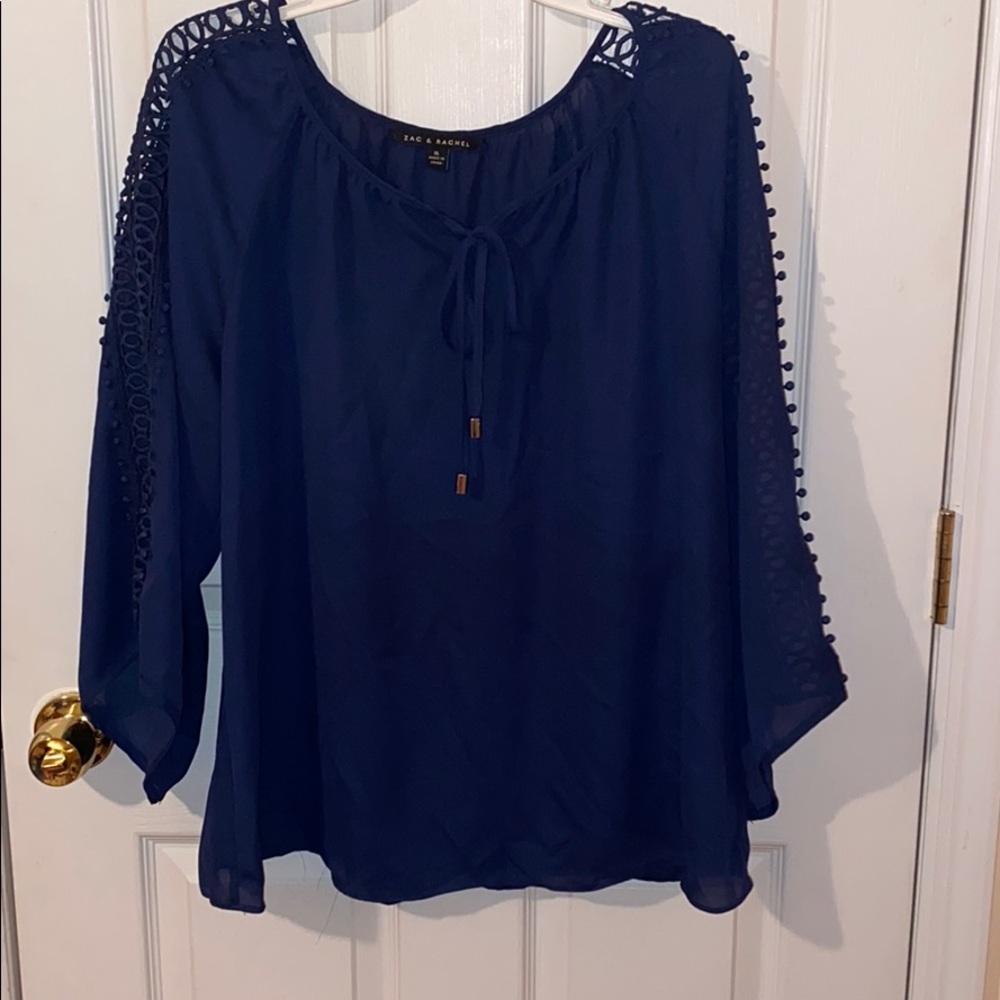 XL Navy Blue Blouse